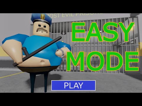 Roblox Barry’s Prison Run Story Obby EASY MODE – Walkthrough and Boss Battle #Roblox #OBBY