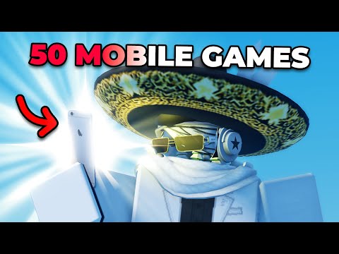 50 Mobile ROBLOX Games to Play when You’re Bored
