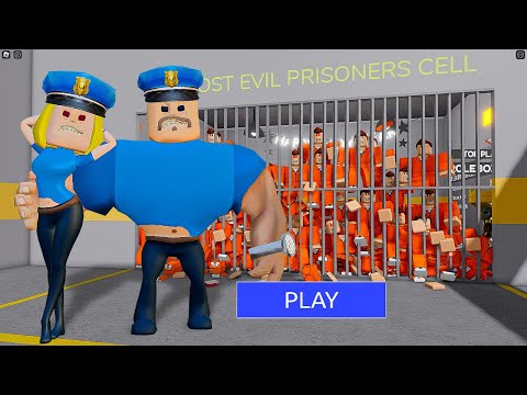 Secret Prison Mode! Funny Moments in Barry’s Prison Run Roblox