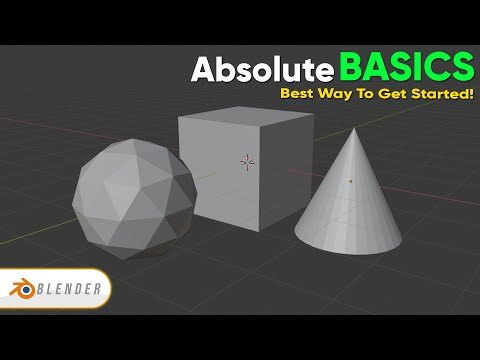 ABSOLUTE Beginner Basics.. Blender For Noobs