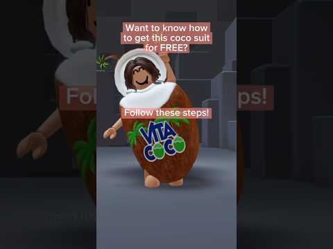Coconut TUTORIAL!🥥#short #roblox #funny #evade #mm2 #coconut #coco #vitacoco #gaming