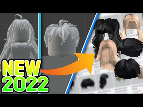 How to make UGC Hair (NEW) {2022} [Tutorial] (ROBLOX)