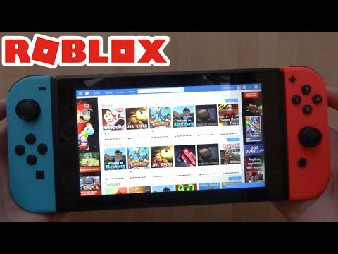 ROBLOX Website On The Nintendo Switch! (Simple Tutorial)
