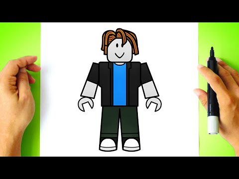 How to DRAW BACON HAIR – Roblox Drawing
