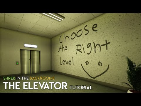 The Elevator Tutorial – Roblox Shrek In The Backrooms