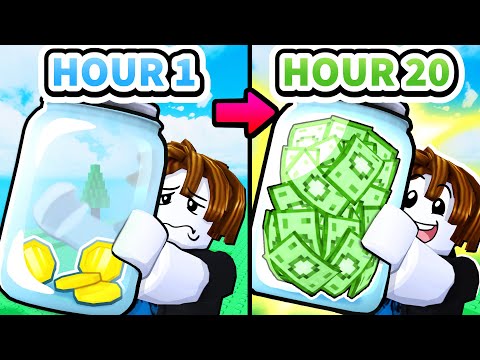 I Spent 24 HOURS at Donation Games in Roblox