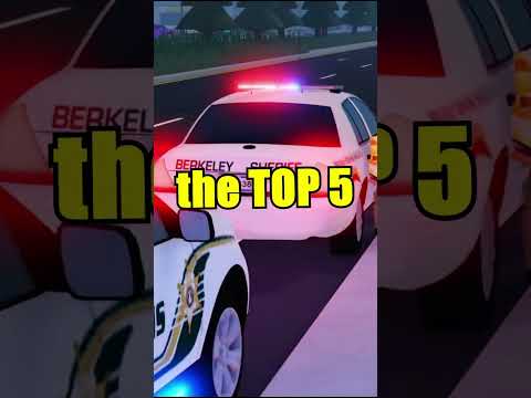 Top 5 BEST Police Games on Roblox [2022] #shorts