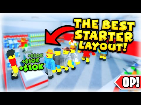 The *BEST* STARTER LAYOUT in Roblox Retail Tycoon 2!! – Money Guide / Tutorial