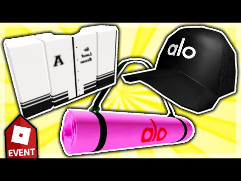 How to get ALL ITEMS in the ALO SANCTUARY!! (Roblox Alo Yoga Event) *FREE ITEMS*