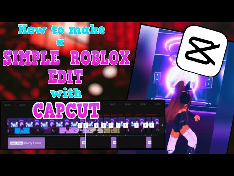 Roblox CapCut edit tutorial!