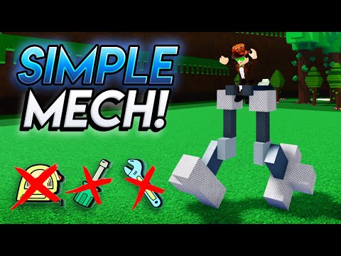 Simple Mech For Beginners Tutorial In Roblox Build A Boat For Treasure!