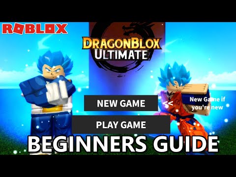 BEGINNERS GUIDE Dragon Blox Ultimate Roblox Noob Guide! Dragon Ball Ultimate Update Guide