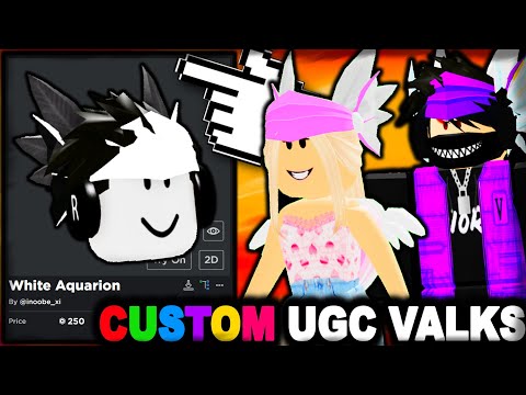 SOMEONE MADE NEW CUSTOM UGC VALKS! IN EVERY COLOUR!? (ROBLOX UGC)