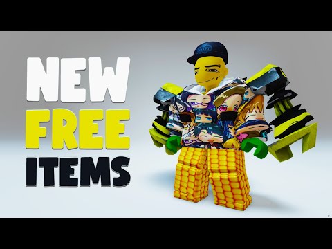 GET THESE NEW FREE ROBLOX ITEMS 😱🌽