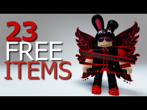 GET 23 ROBLOX FREE ITEMS 😳😱 2023