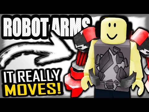 This Roblox Accessory Can Move!? (UGC Mech Arms)