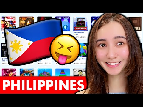 Playing PHILIPPINES Games in Roblox…