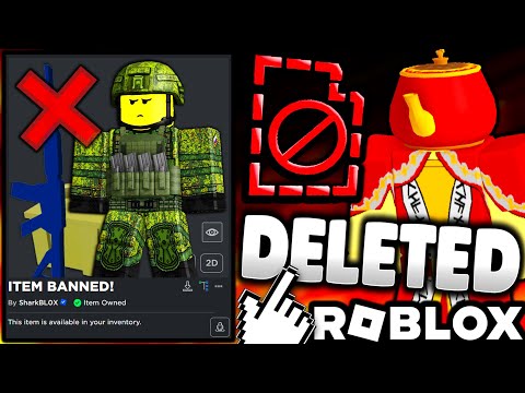 Roblox Just Banned Guns, Teapots & Other Random Accessories? (UGC BAN WAVE)