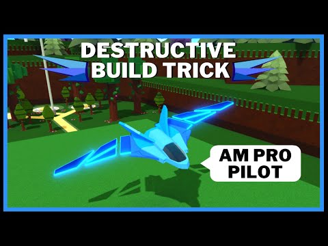 DESTRUCTIVE Build Trick!! In Build A Boat For Treasure ROBLOX