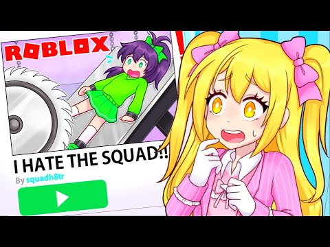 The Squad Play FAN MADE Roblox Games!