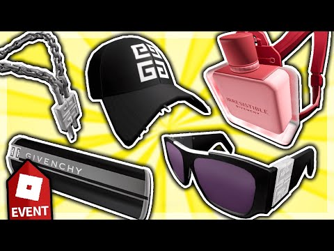 How to get ALL ITEMS in GIVENCHY BEAUTY HOUSE EVENT!! (Roblox Givenchy) *FREE ITEMS!*
