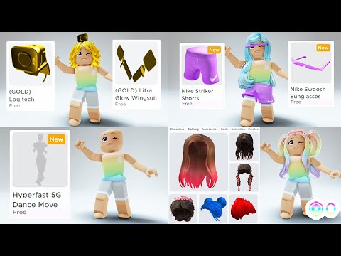 16 FREE ROBLOX ITEMS YOU NEED 😲😍 *COMPILATION*