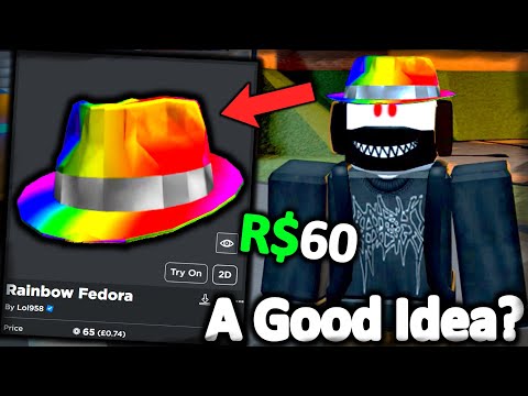 This was actually pretty smart lol! (UGC RAINBOW SPARKLE TIME FEDORA) ROBLOX!