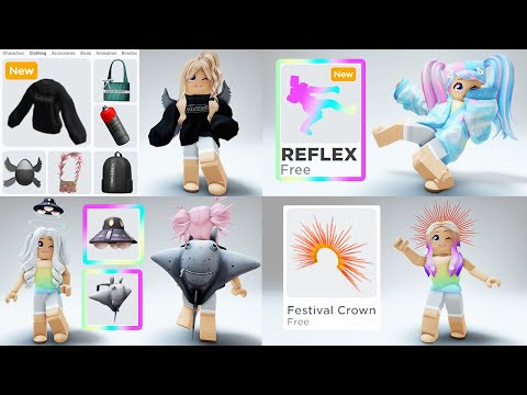 21 FREE ROBLOX ITEMS YOU NEED 😲😍 (COMPILATION)