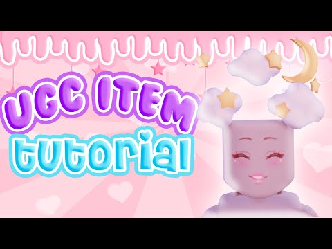How To Make A UGC ITEM in roblox! (beginners!)
