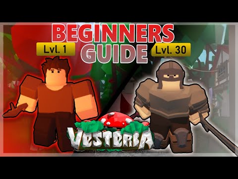Vesteria Complete Beginners Guide Part 1 (Roblox)