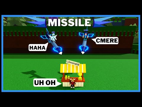 DESTRUCTIVE Build Trick!! (Missile) In Build A Boat For Treasure ROBLOX