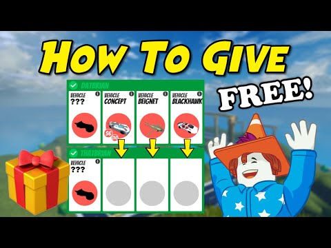 USEFUL! How to GIVE items for FREE in Trading (Roblox Jailbreak)