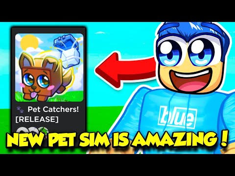 This NEW PET SIMULATOR GAME On Roblox IS AMAZING!!