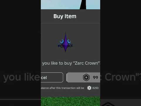 Sniping 2 Zarc Crowns #roblox #items #shortvideo #sniping #fypシ #ugc #limited #short #shorts