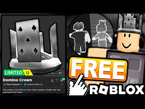 FREE UGC LIMITED! HOW TO GET Silver Domino Crown! (ROBLOX Teamwork Puzzles 2 Obby EVENT)