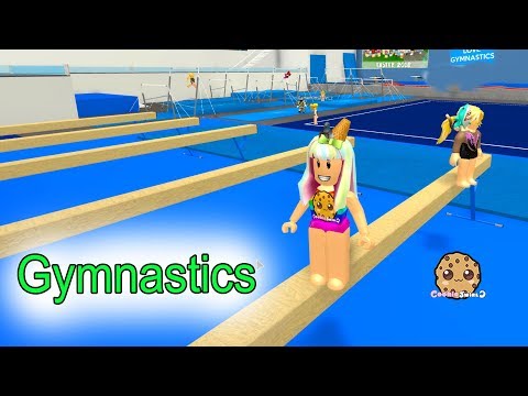 Gymnastics + Rollerskating ! Let’s Play Roblox Fun Video Games