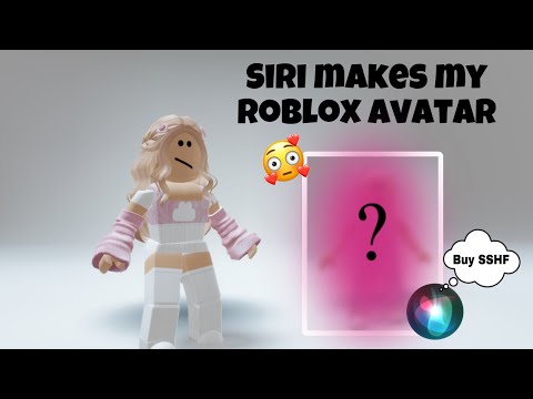 Siri Makes my Roblox Avatar *unexpected* 😱✨