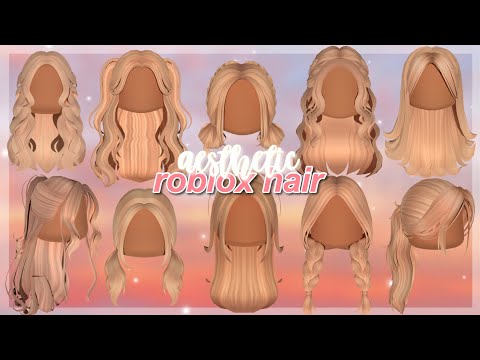 MY FAVORITE BLONDE ROBLOX HAIR! *links and codes!*