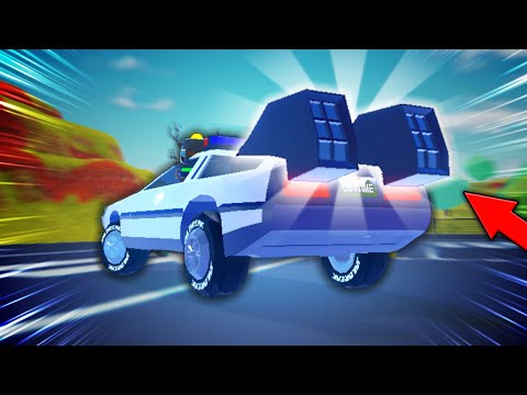 Completing my DELOREAN with the OVERDRIVE SPOILER! | Roblox Jailbreak (Season 8)