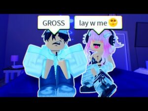 So i Joined Online Dater CUDDLE Games On Roblox…