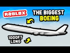 Worlds BIGGEST BOEING Plane in Cabin Crew Simulator (Roblox)